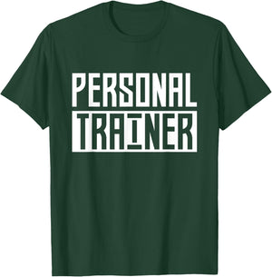 Personal Trainer Coach Instructor Fitness Workout T-Shirt - T-Shirt | Forest
