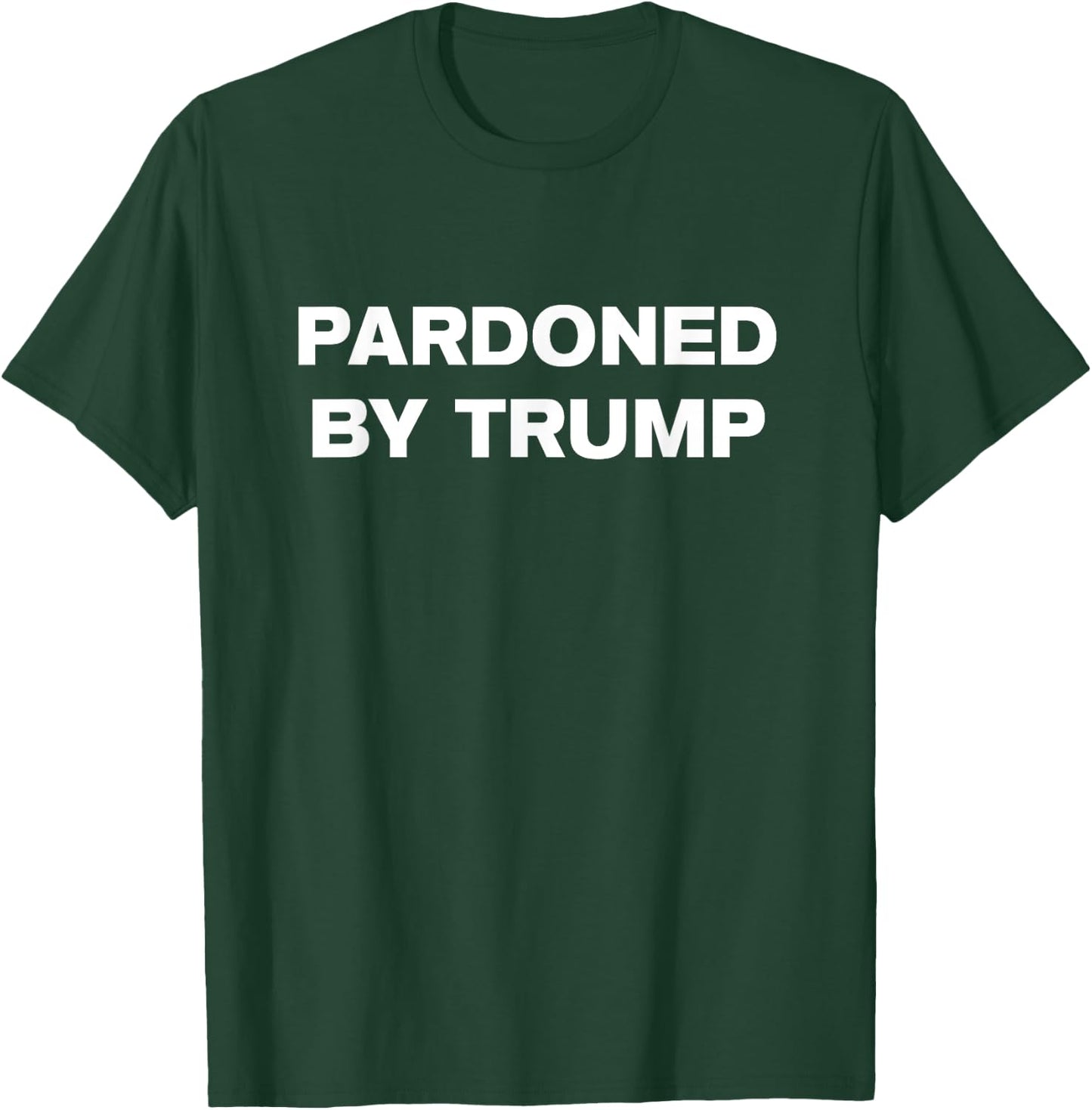 Pardoned by Trump - Fun Shirt Sheriff Joe Donald Impeach T-Shirt - T-Shirt | Forest