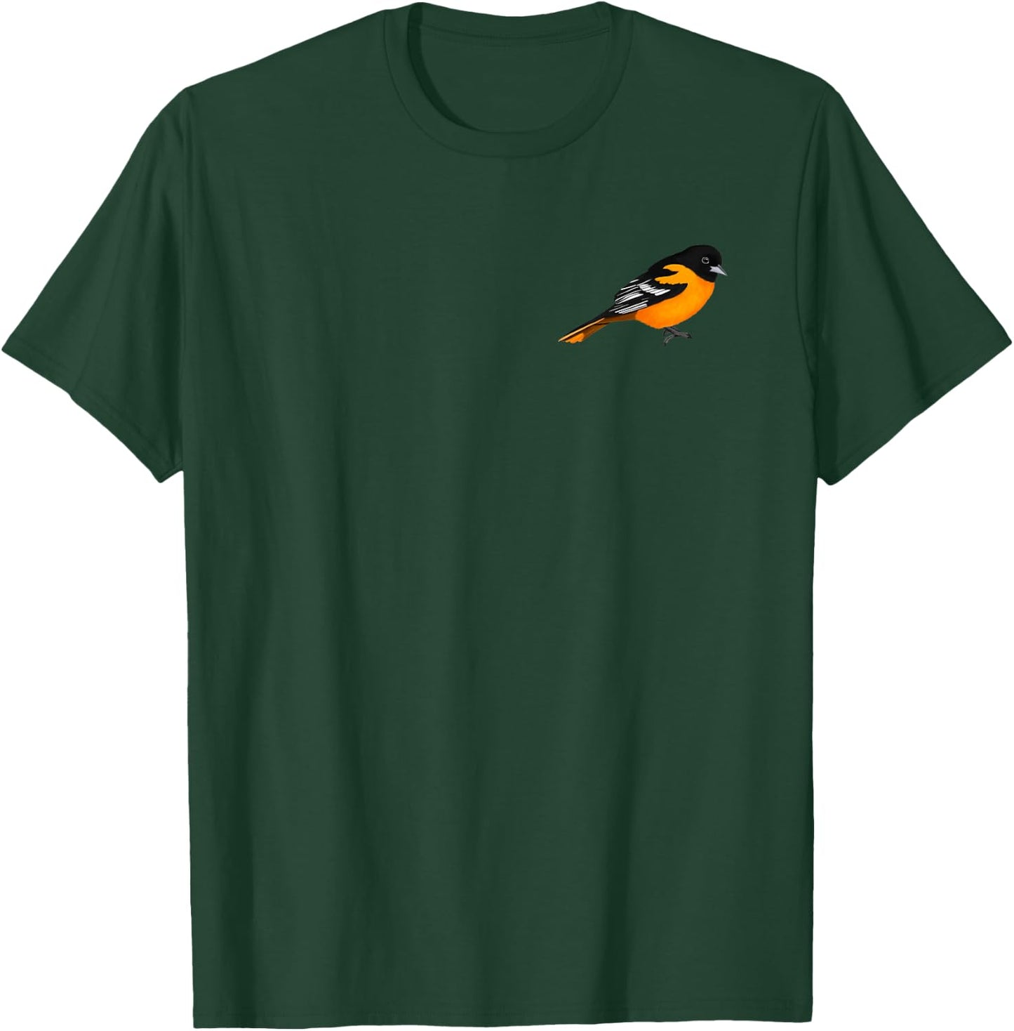 Oriole Bird Birdlover Birdwatcher Ornithologist Biologist T-Shirt - T-Shirt | Forest