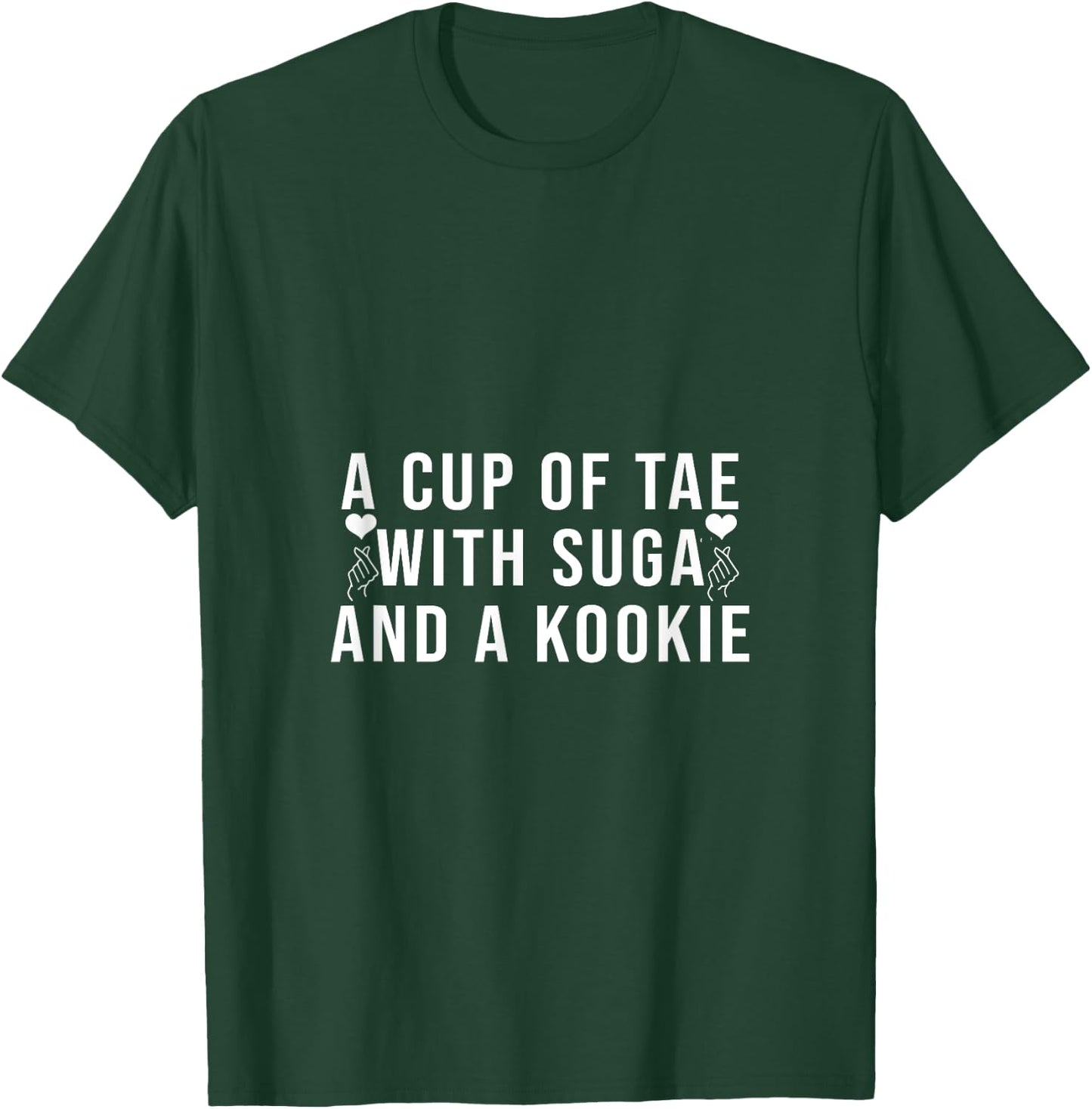 A Cup of Tae with Suga and a Kookie T-Shirt - T-Shirt | Forest