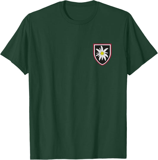 German Gebirgsjäger Bavaria Mountain Troops GebJgBrig 23 T-Shirt - T-Shirt | Forest