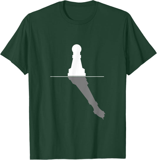 Pawn Queen Chess T-Shirt - T-Shirt | Forest
