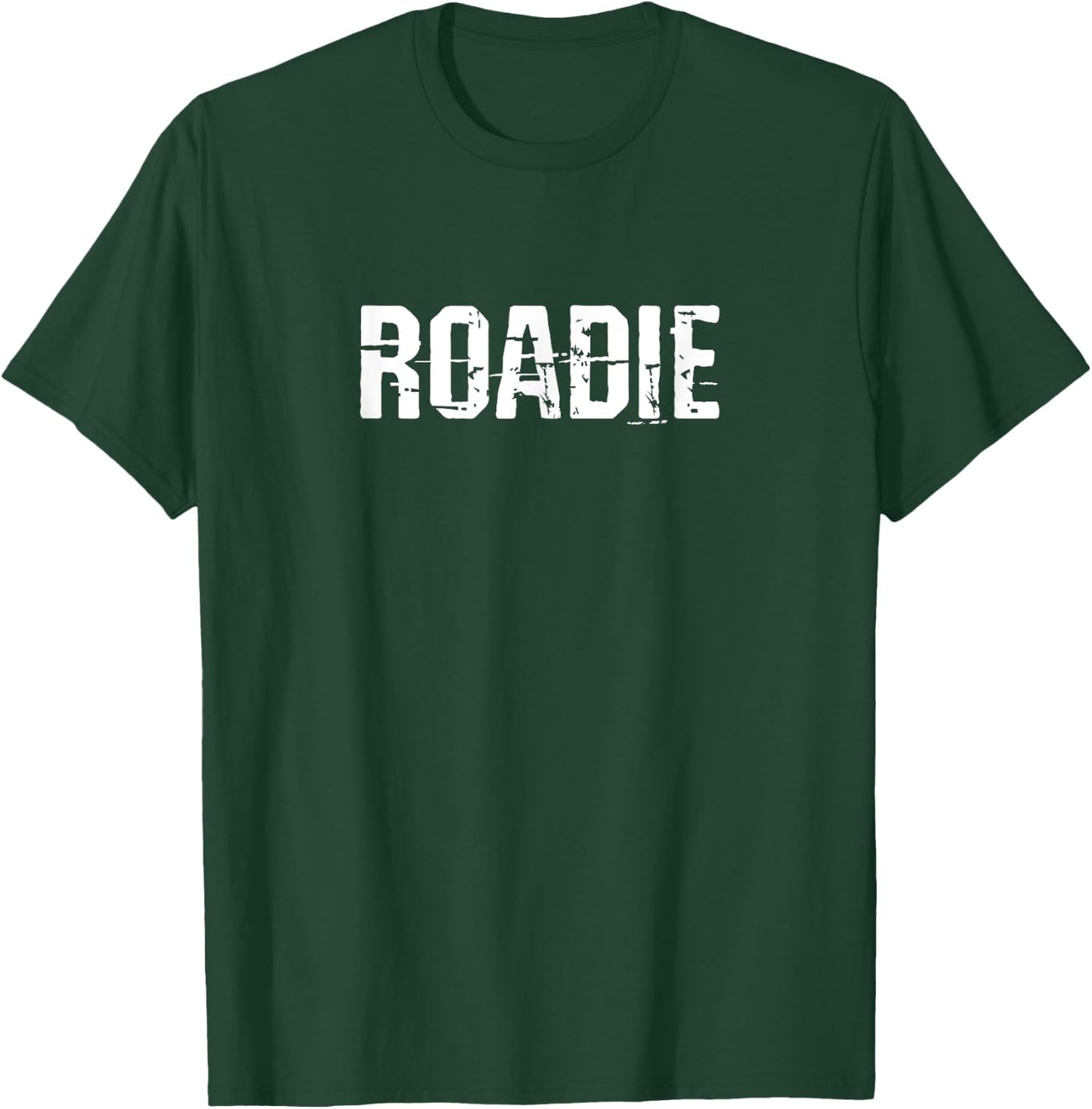 Roadie Musician Music Band Crew Retro Vintage Grunge T-Shirt - T-Shirt | Forest