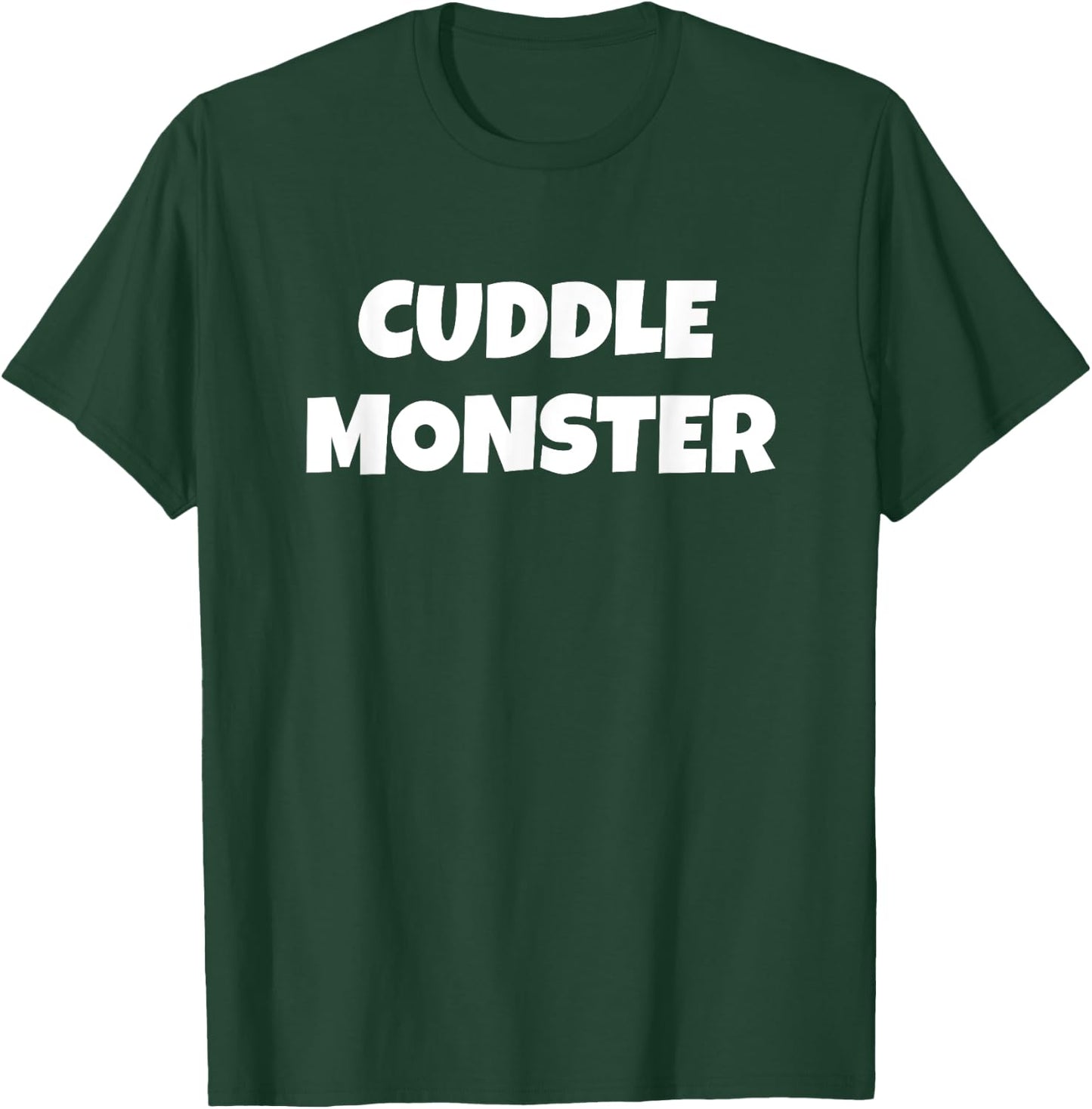 Cuddle Monster shirt love boyfriend girlfriend T-Shirt - T-Shirt | Forest