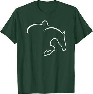 Hunter Jumper Shirt T-Shirt - T-Shirt | Forest