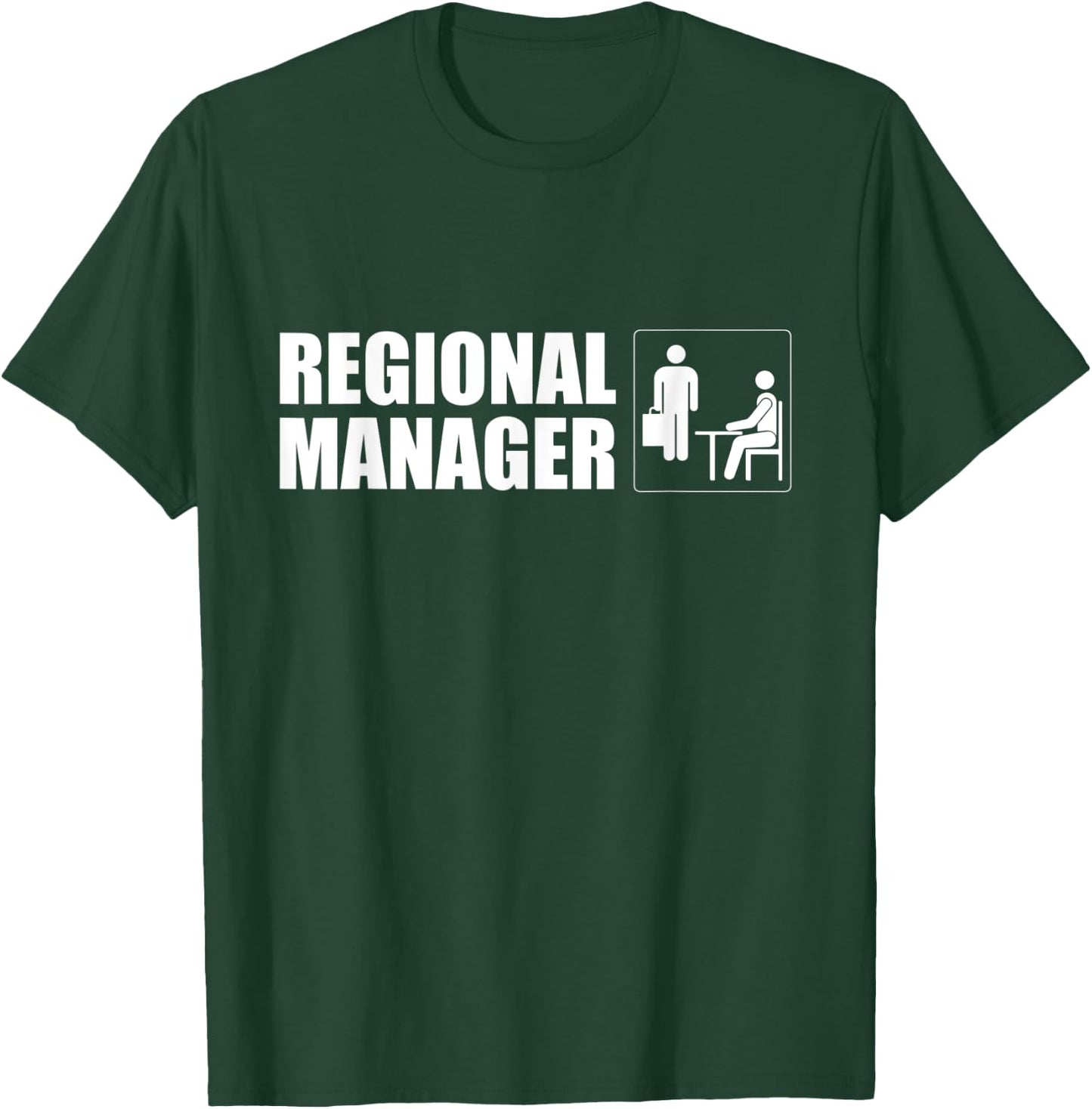 Regional Manager Assistant To The Regional Manager Matching T-Shirt - T-Shirt | Forest