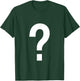 Question Mark Couple Guess Who Costume T-Shirt - T-Shirt | Forest