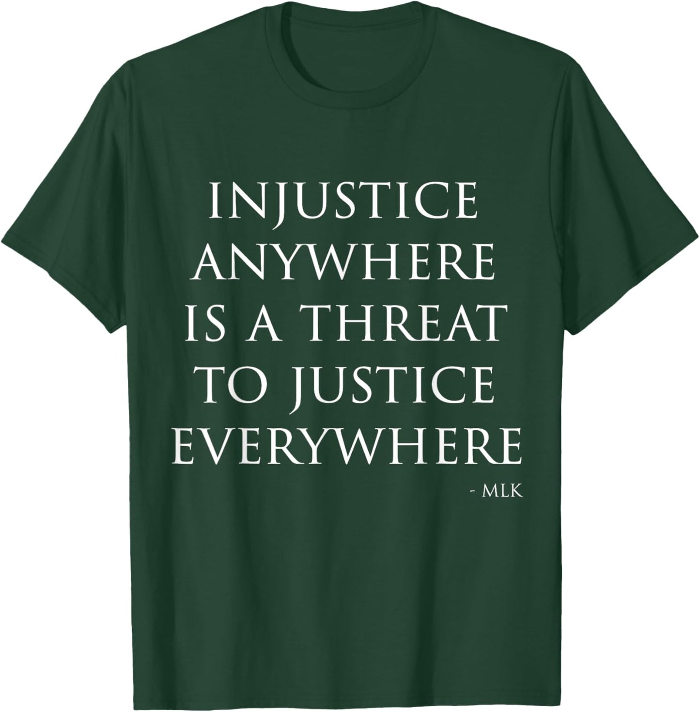 Social Justice Peace Equality Equal Rights T-Shirt - T-Shirt | Forest