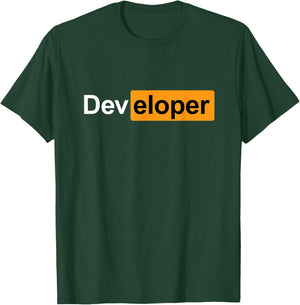 Developer Hub - Programmer T-Shirt - T-Shirt | Forest
