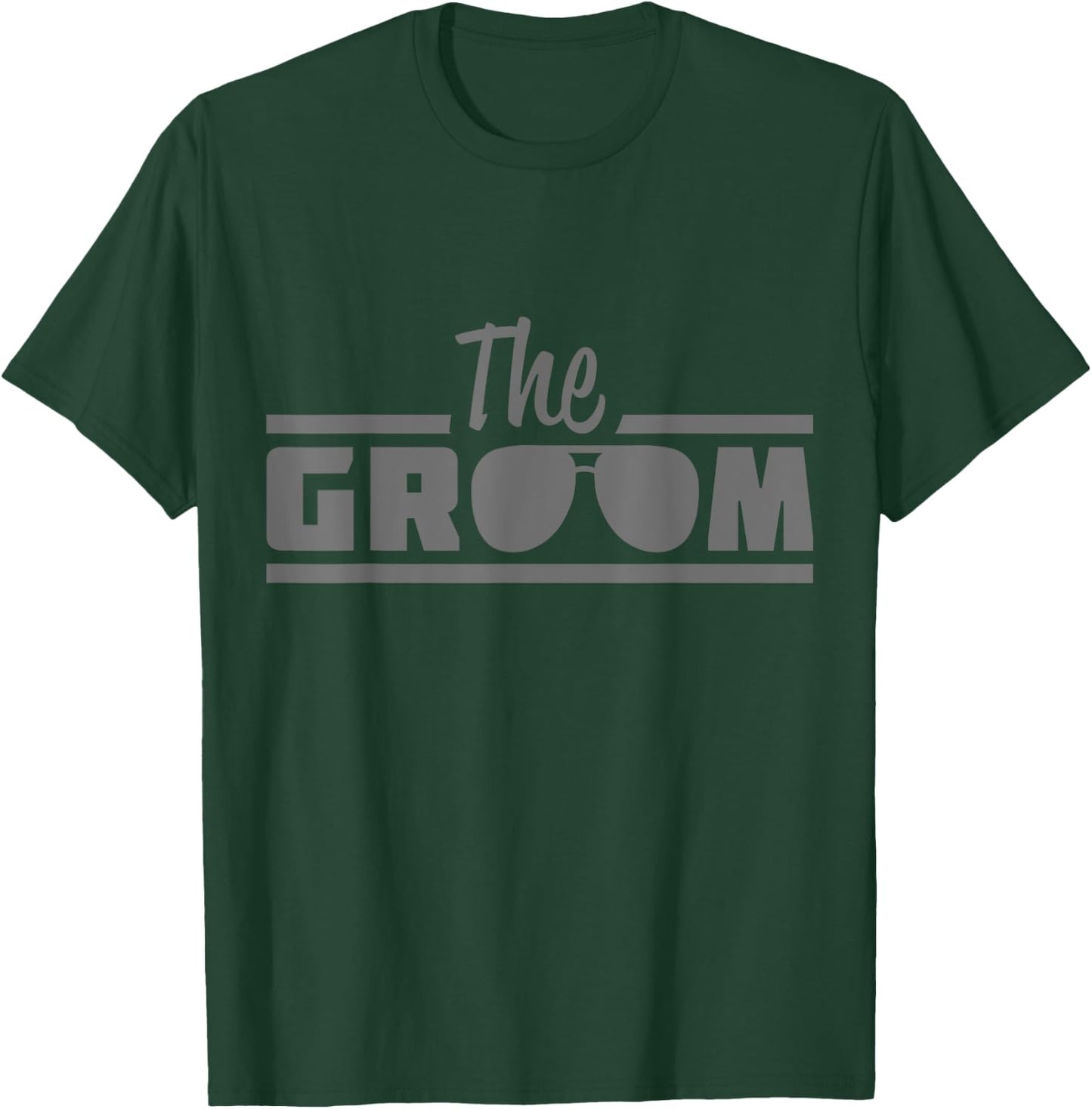 The Groom Vintage Men Wedding Day Groom To Be T-Shirt - T-Shirt | Forest