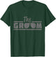 The Groom Vintage Men Wedding Day Groom To Be T-Shirt - T-Shirt | Forest