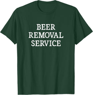 Beer Removal Service - Vintage Style T-Shirt - T-Shirt | Forest