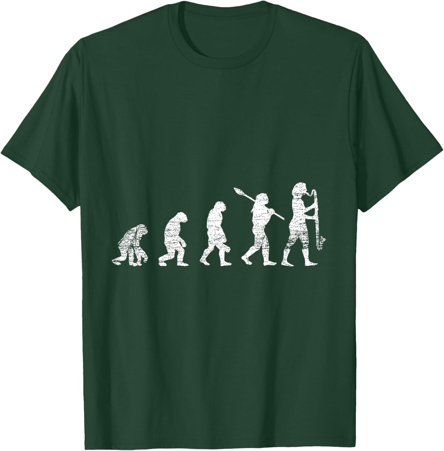 Evolution Bass Clarinet - Marching Band Music Shirt T-Shirt - T-Shirt | Forest
