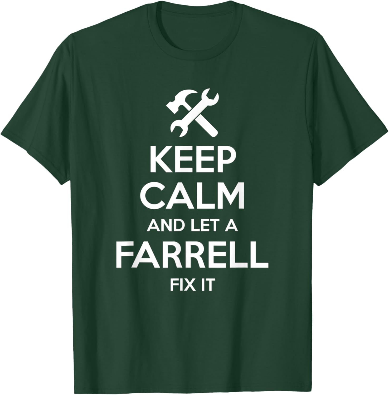 FARRELL Funny Surname Birthday Family Tree Reunion Gift T-Shirt - T-Shirt | Forest