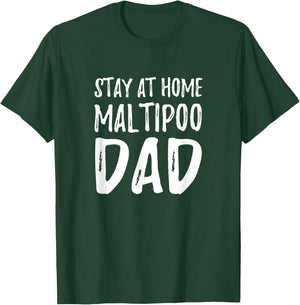 Maltipoo Dog Dad Shirt Funny Gift Men T-Shirt - T-Shirt | Forest