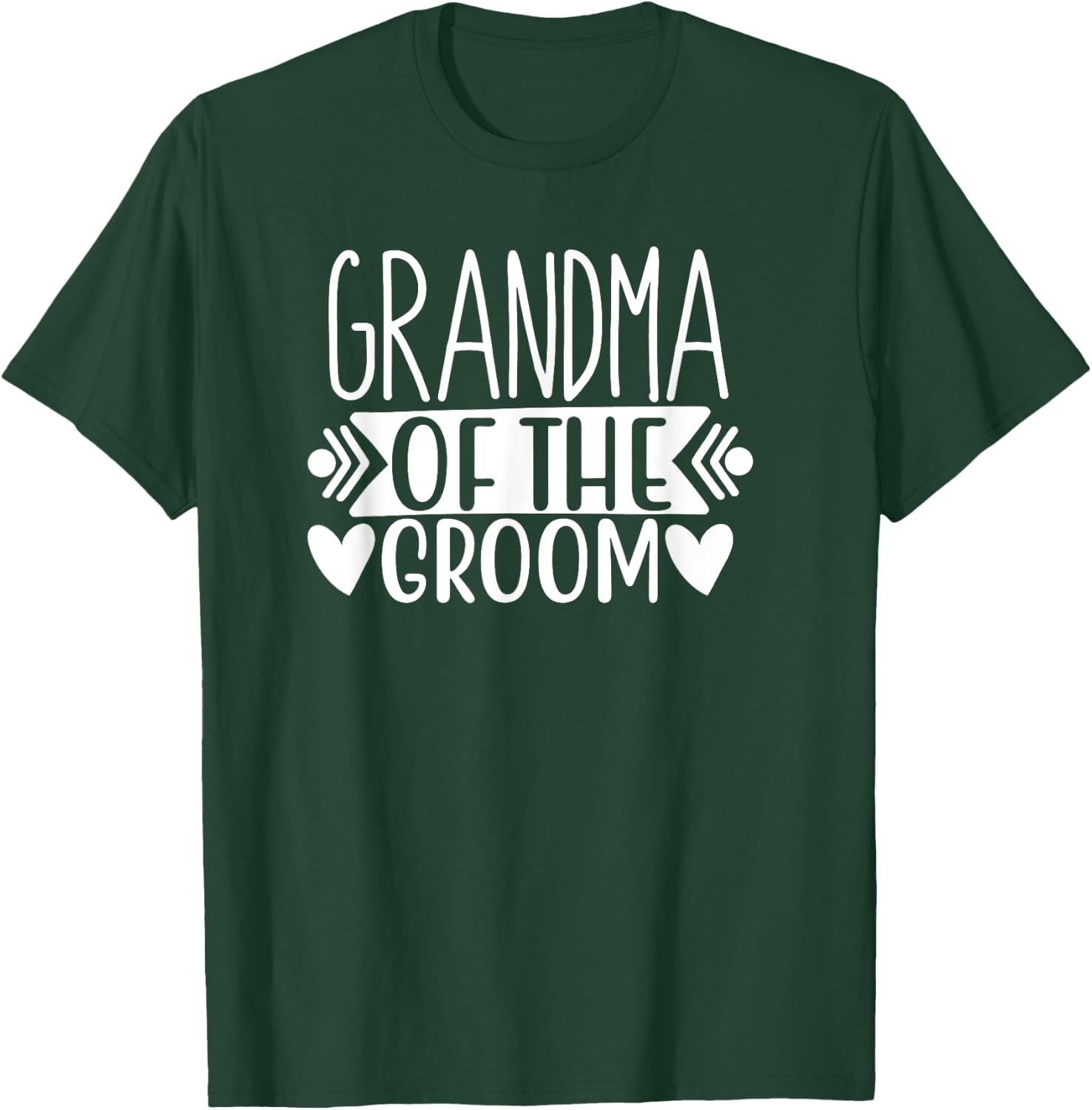 Grandma Of The Groom Wedding Gift Bachelorette Party T-Shirt - T-Shirt | Forest