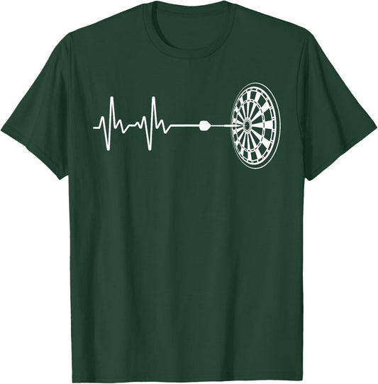 Cute Dart Design Dart Player Men Women Dart Board Lovers T-Shirt - T-Shirt | Forest