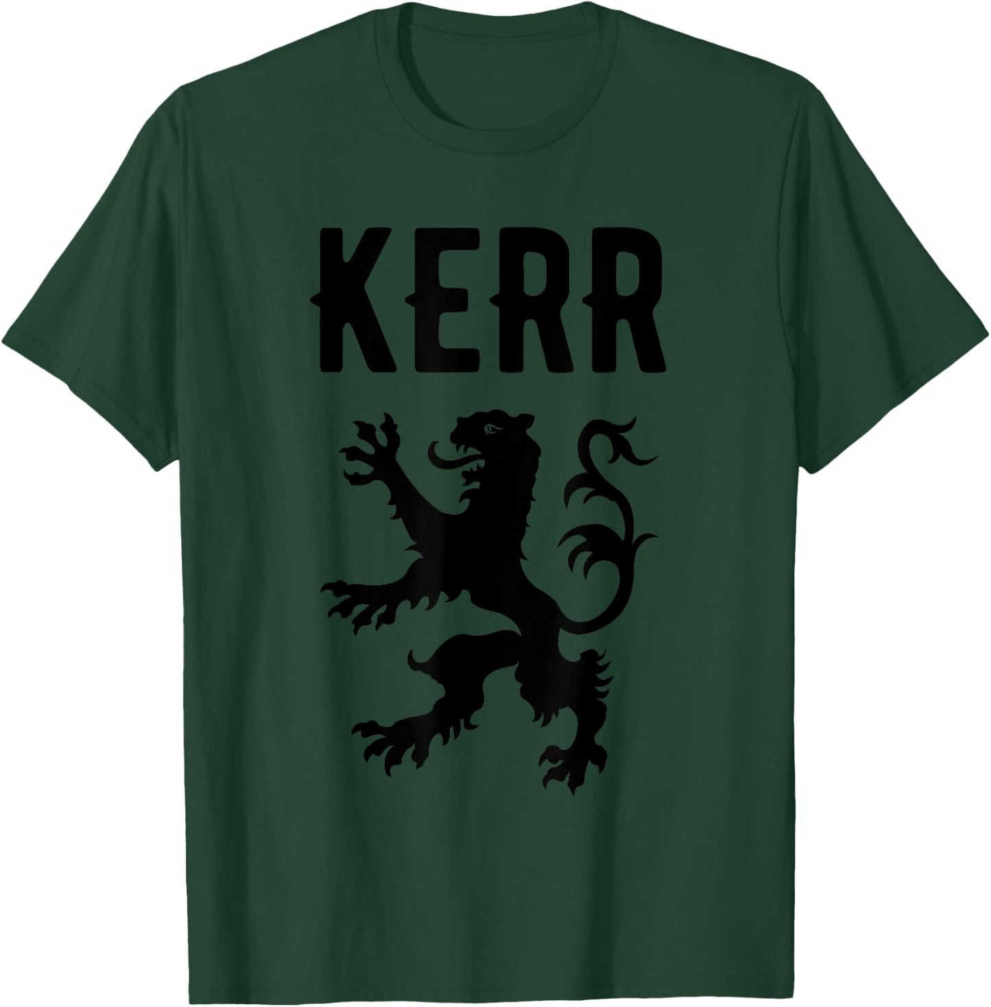 Kerr Clan Scottish Family Name Scotland Heraldry T-Shirt - T-Shirt | Forest
