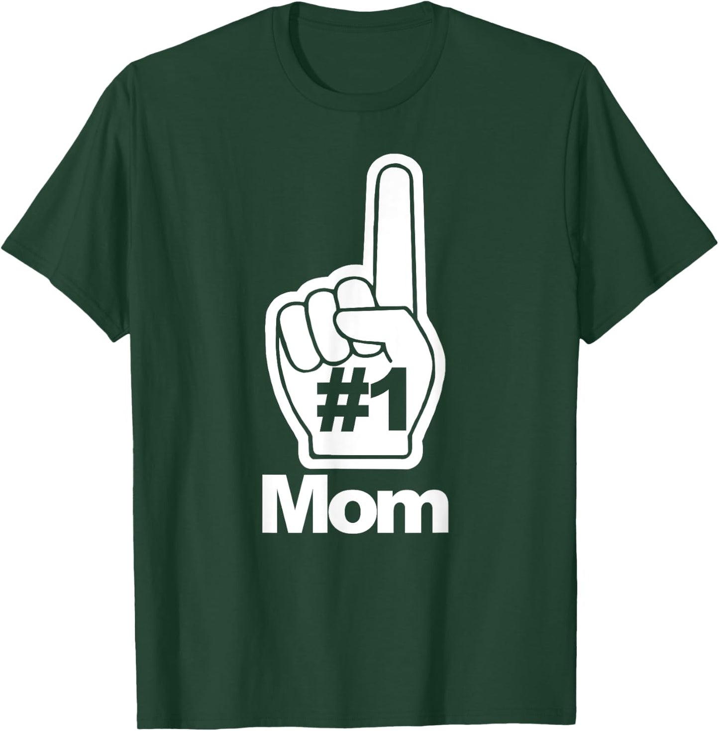 Number One Mom T-Shirt - T-Shirt | Forest