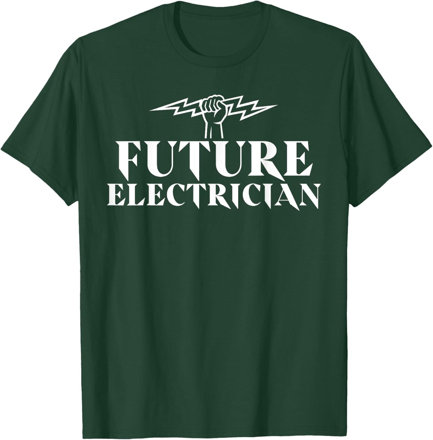 Future Electrician Electrical Engineering Student Gift T-Shirt - T-Shirt | Forest