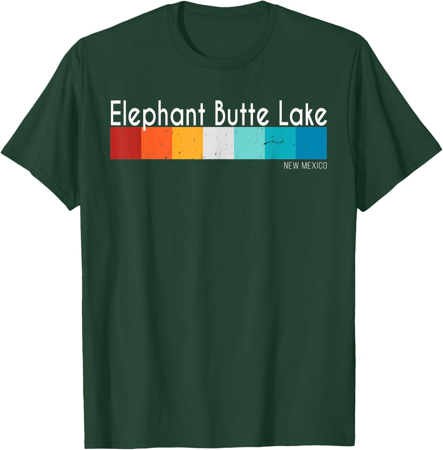 Vintage Elephant Butte Lake New Mexico Women Men Souvenirs T-Shirt - T-Shirt | Forest