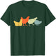 Retro Chickens T-Shirt - T-Shirt | Forest