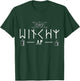 Witchy AF Three Moons Wicca T-Shirt - T-Shirt | Forest
