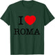 I Love Roma Graphic - Novelty & Cool Designs T-Shirt - T-Shirt | Forest