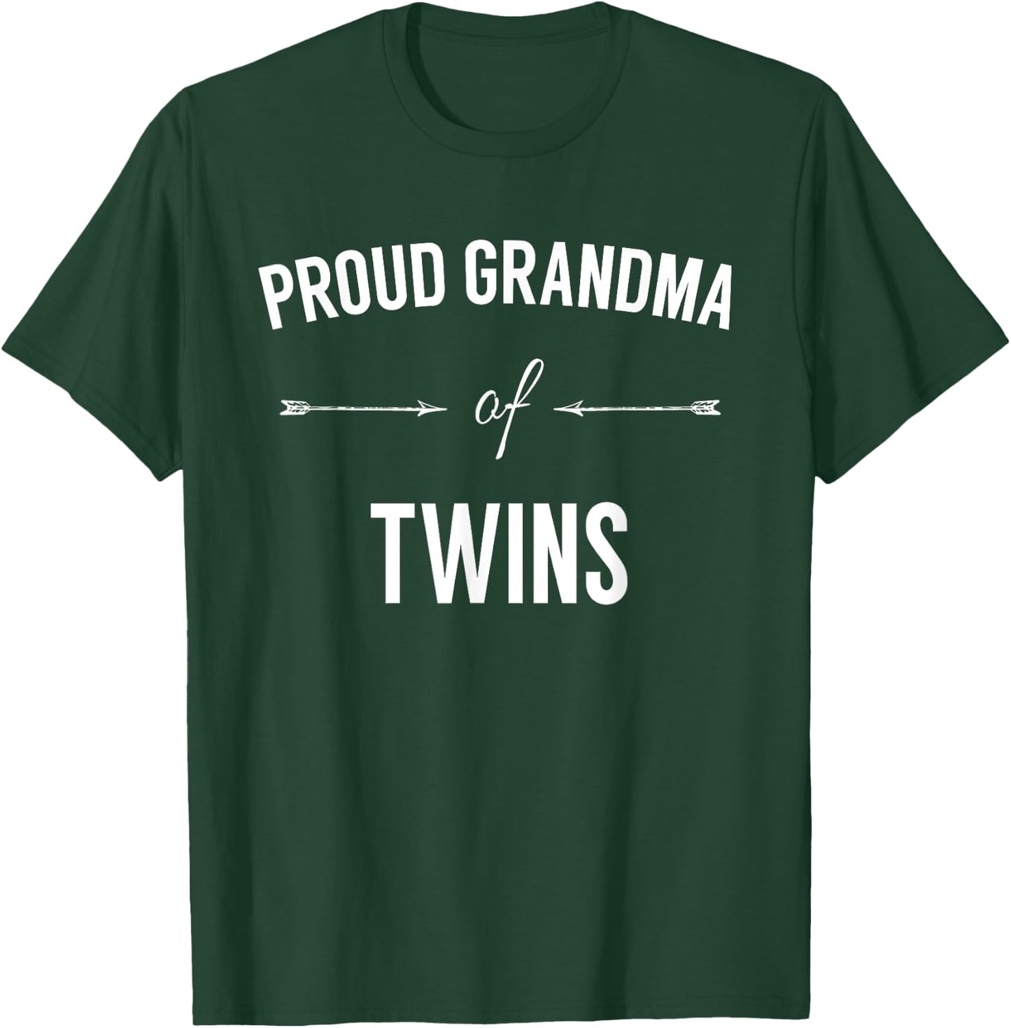 Proud Grandma of Twins Shirt - Twins Pregnancy Announcement T-Shirt - T-Shirt | Forest