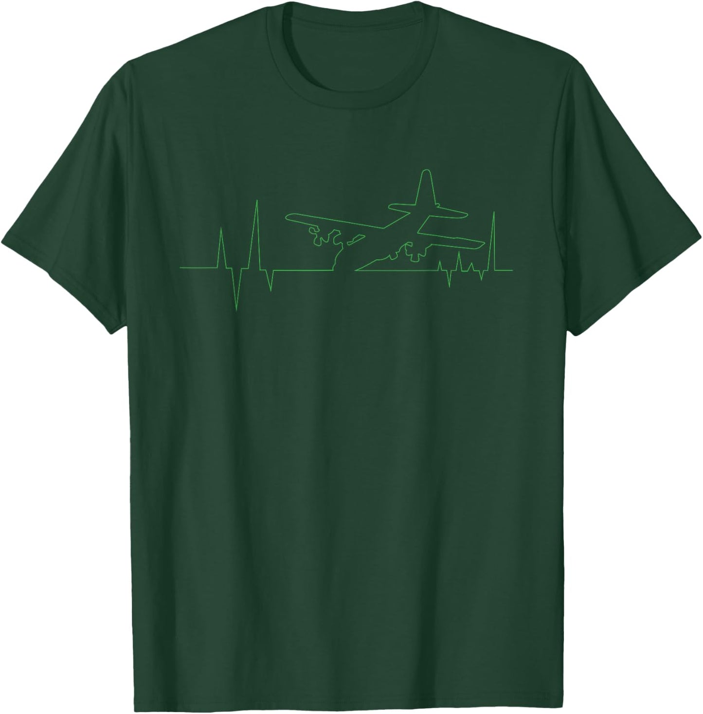 C-130 Hercules | Cool Military Veteran Gift T-Shirt - T-Shirt | Forest
