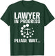 Funny Law Student Art Men Women Lawyer Law School Bar Exam T-Shirt - T-Shirt | Forest