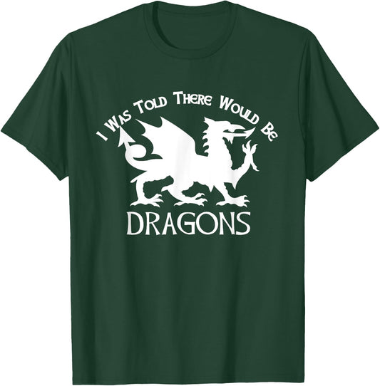 Renaissance Fair Faire Festival Medieval Theme Knight Dragon T-Shirt - T-Shirt | Forest