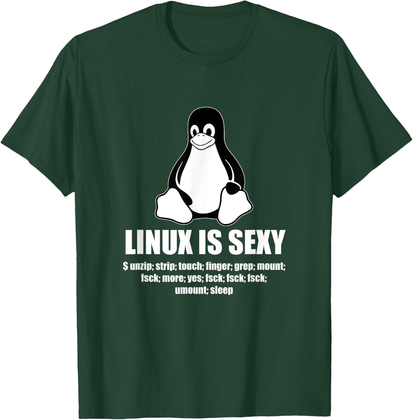 Linux Root SUDO Unix shell Sexy fun gift T-Shirt - T-Shirt | Forest