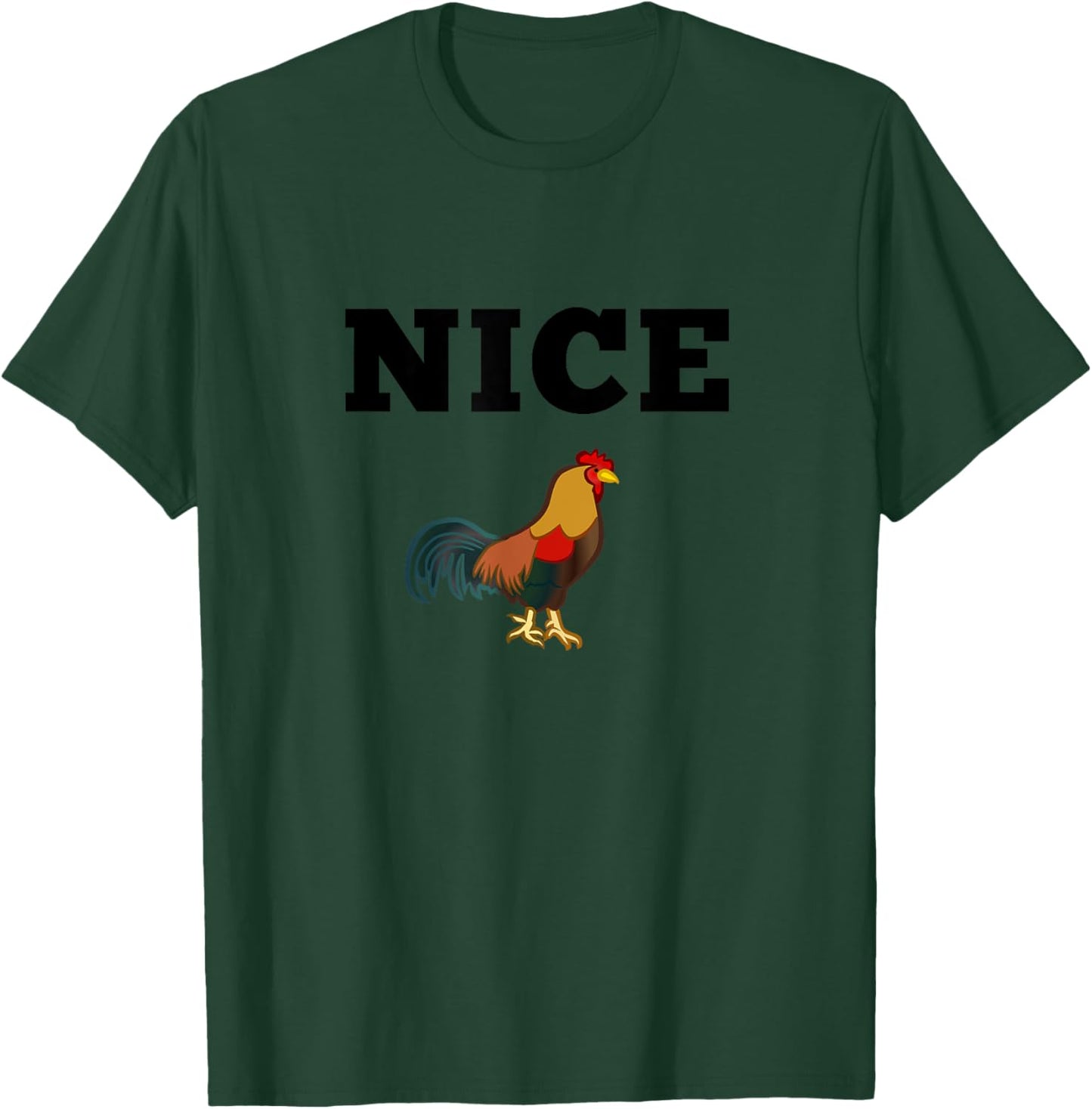 Nice Cock Funny Rude Joke Valentines Day Top Kinky T-Shirt - T-Shirt | Forest