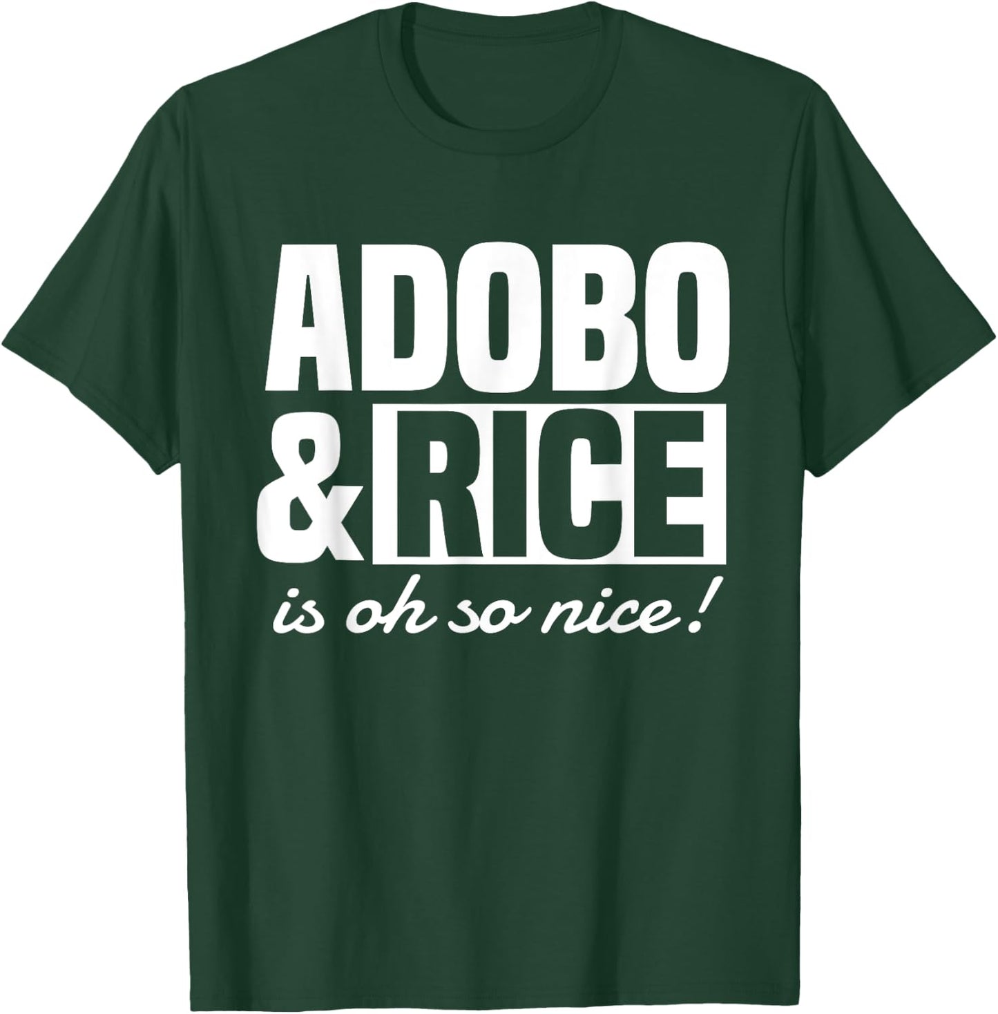 Adobo Rice Filipino Pinoy Food Philippines Pride T-Shirt - T-Shirt | Forest