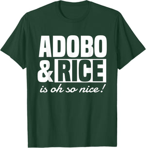 Adobo Rice Filipino Pinoy Food Philippines Pride T-Shirt - T-Shirt | Forest