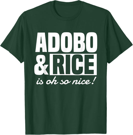 Adobo Rice Filipino Pinoy Food Philippines Pride T-Shirt - T-Shirt | Forest