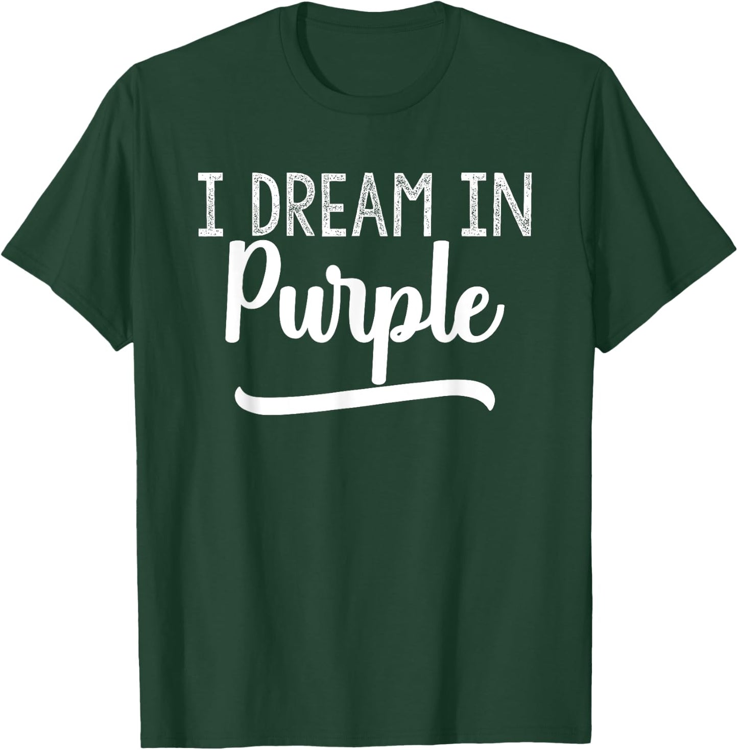 Winners Wear Purple Team Spirit Game Competition Color Sport T-Shirt - T-Shirt | Forest