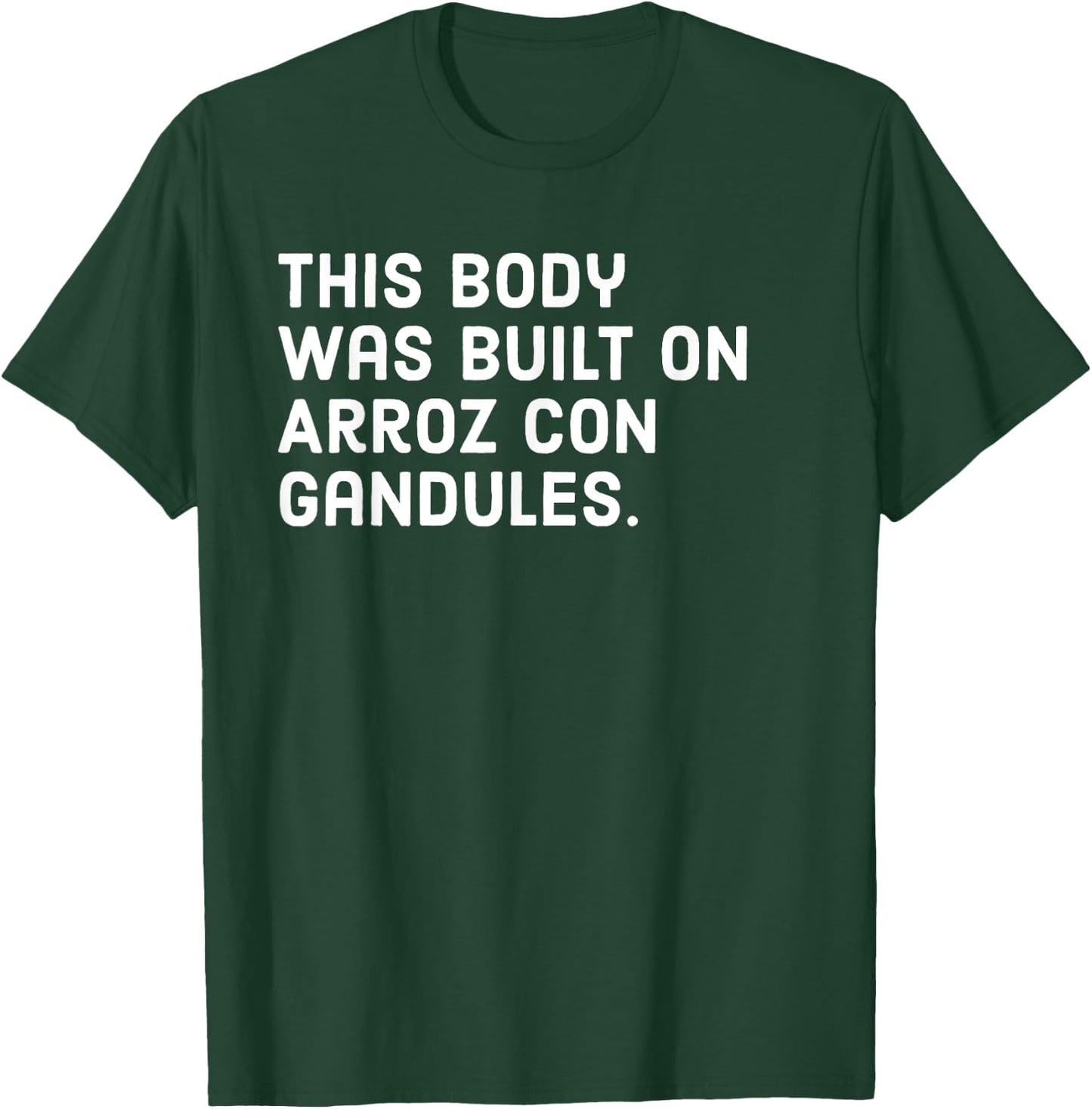 Funny Puerto Rico Arroz | Puerto Rican Foodie T-Shirt - T-Shirt | Forest