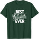 Best Dad Ever Music Notes Daddy Musician Father's Day T-Shirt - T-Shirt | Forest