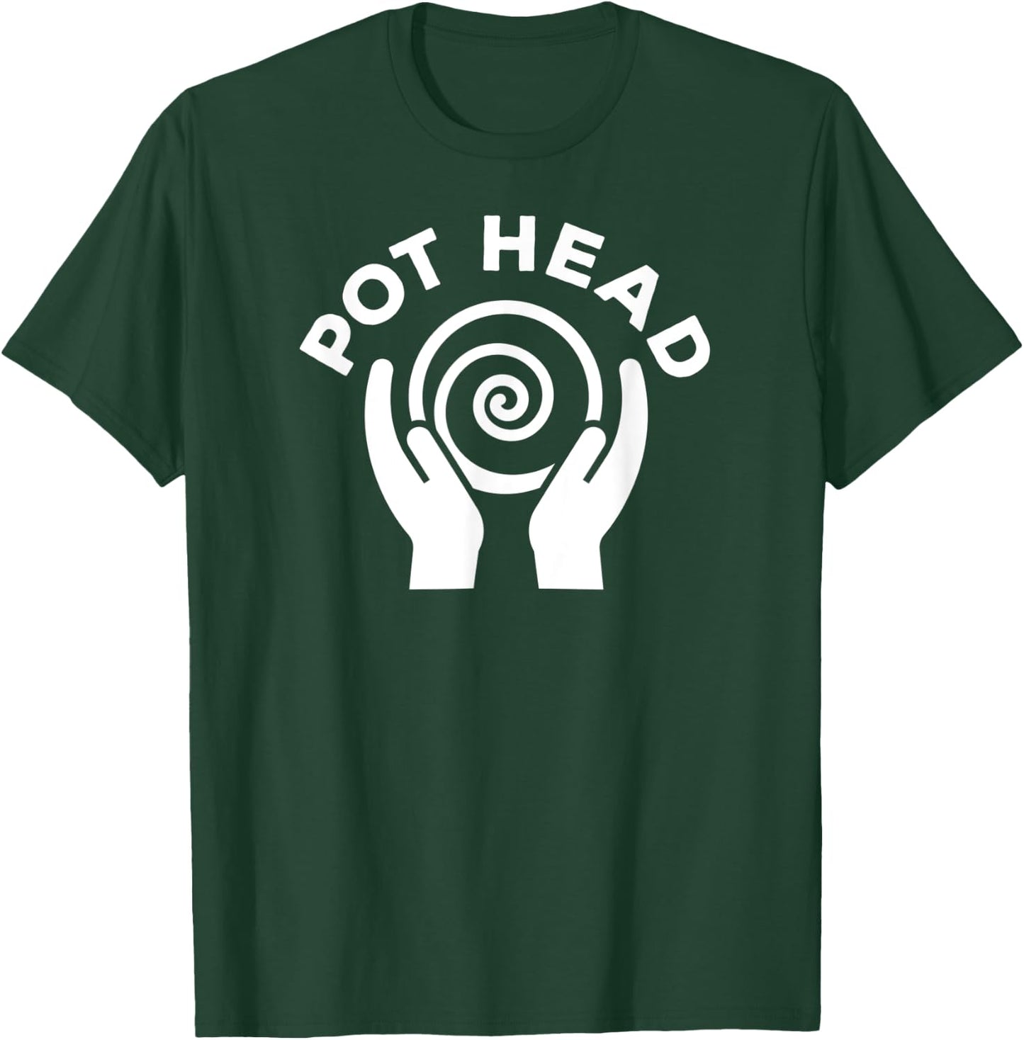 Pot Head Funny Pottery T-Shirt - T-Shirt | Forest