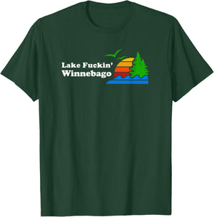 Lake Winnebago funny offensive | gift T-Shirt - T-Shirt | Forest