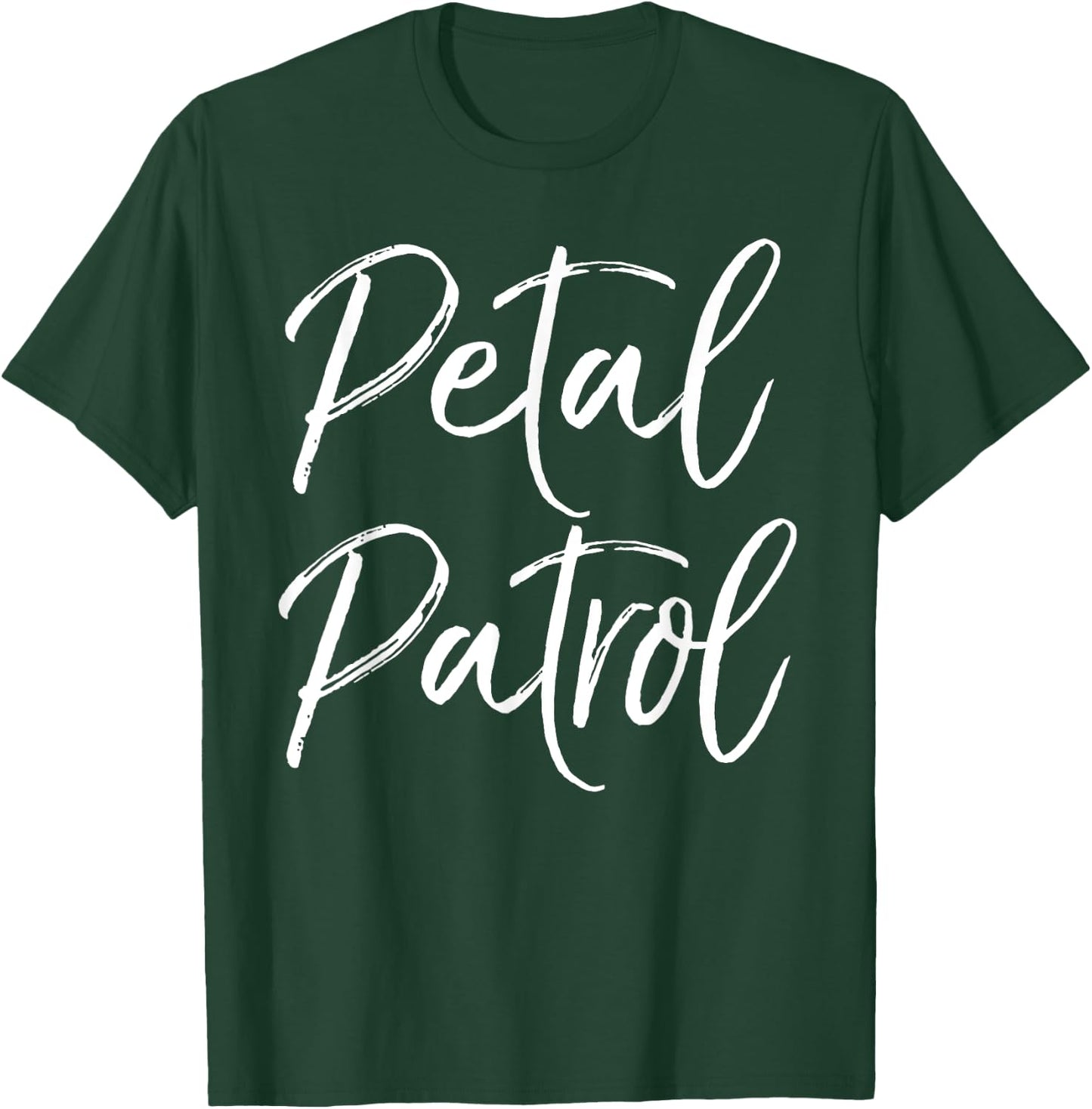 Cute Bridal Party Gift Flower Girl Petal Patrol T-Shirt - T-Shirt | Forest