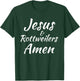 Jesus and Rottweilers Christian Faith Dog Women T-Shirt - T-Shirt | Forest