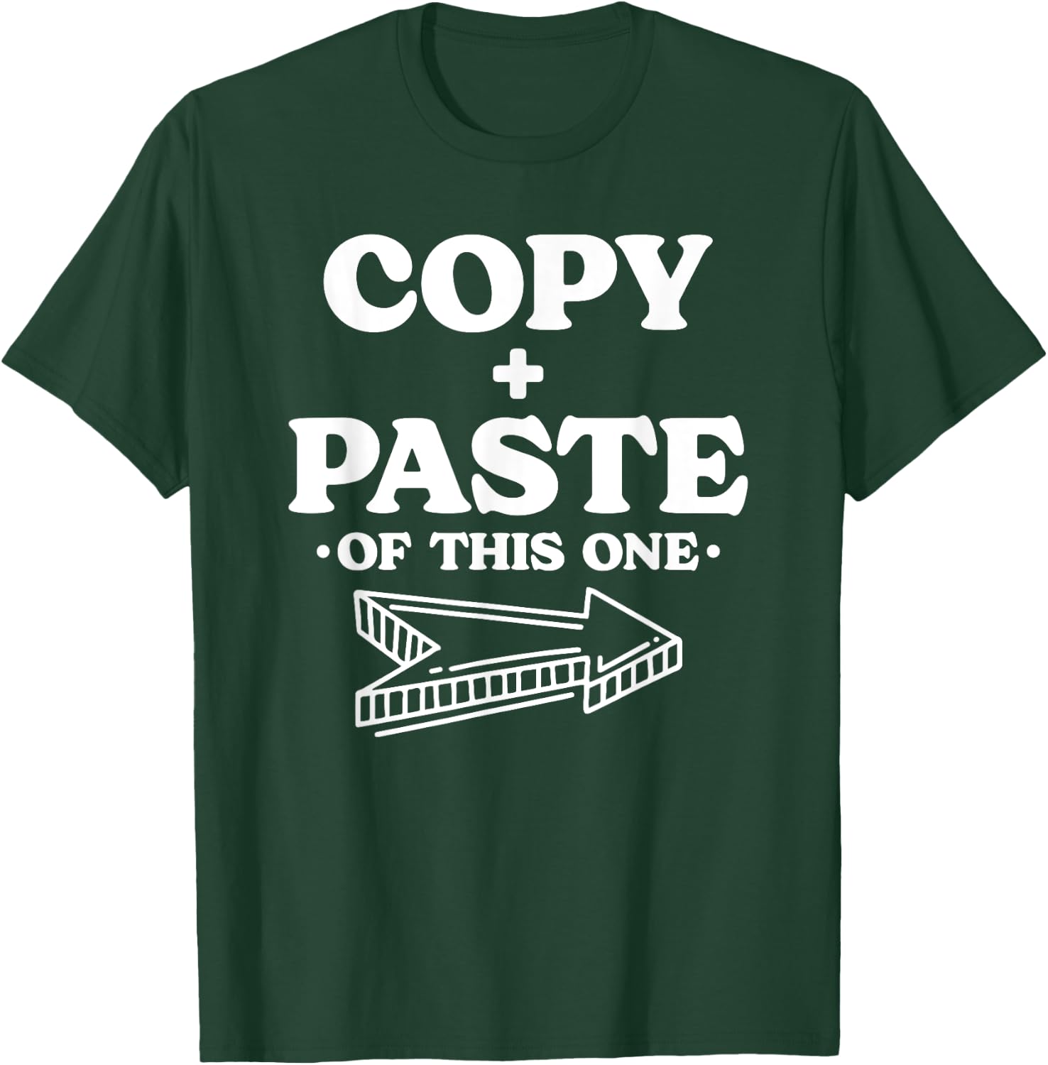 Twins Matching Copy Paste Twinning Fun Twin Costume T-Shirt - T-Shirt | Forest