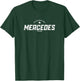 Mercedes Texas TX Vintage Athletic Sports Logo T-Shirt - T-Shirt | Forest