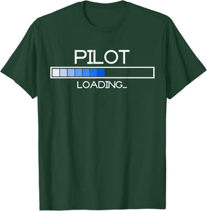 Future Pilot Aviation Academy Graduation Flight School Gift T-Shirt - T-Shirt | Forest