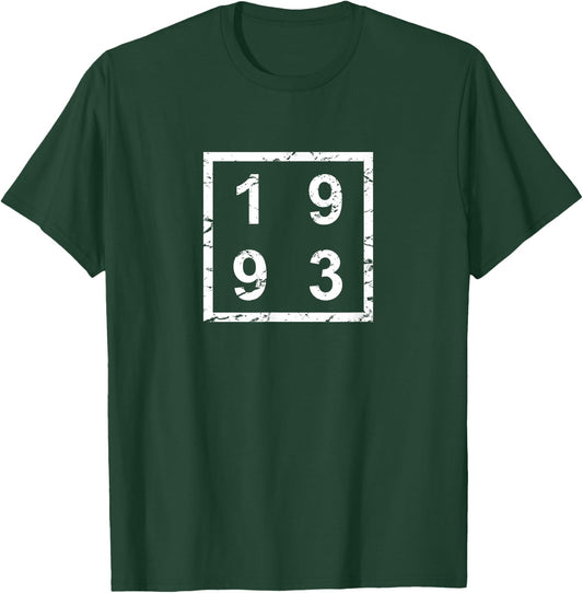 Born in 1993 - Birthday Shirt T-Shirt - T-Shirt | Forest