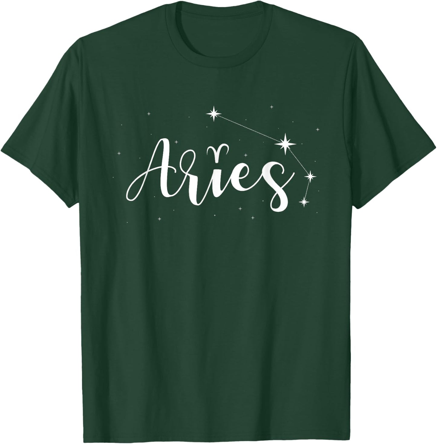 Aries Zodiac Sign - Horoscope Astrology Symbol T-Shirt - T-Shirt | Forest