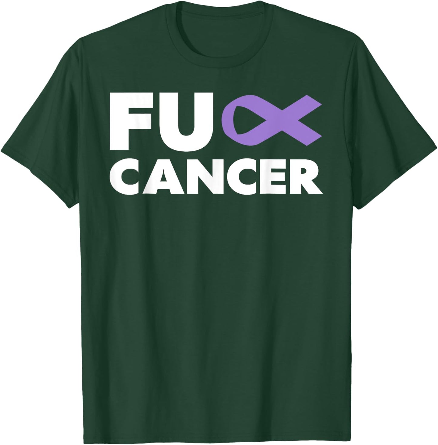 Fuck-Cancer - Fuck-Pancreatic Cancer Awareness T-Shirt - T-Shirt | Forest